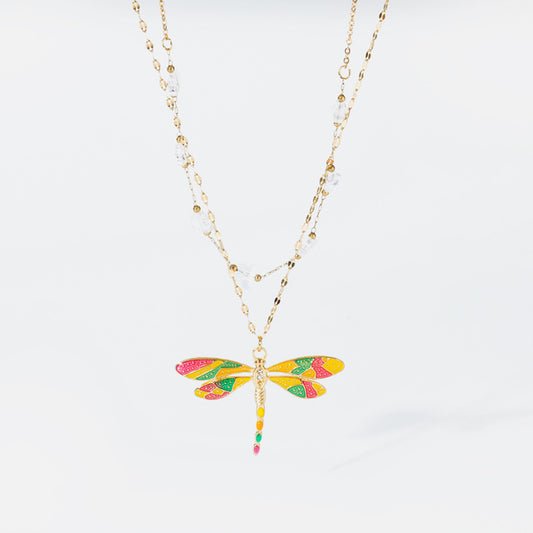 Mystic Dragonfly Necklace